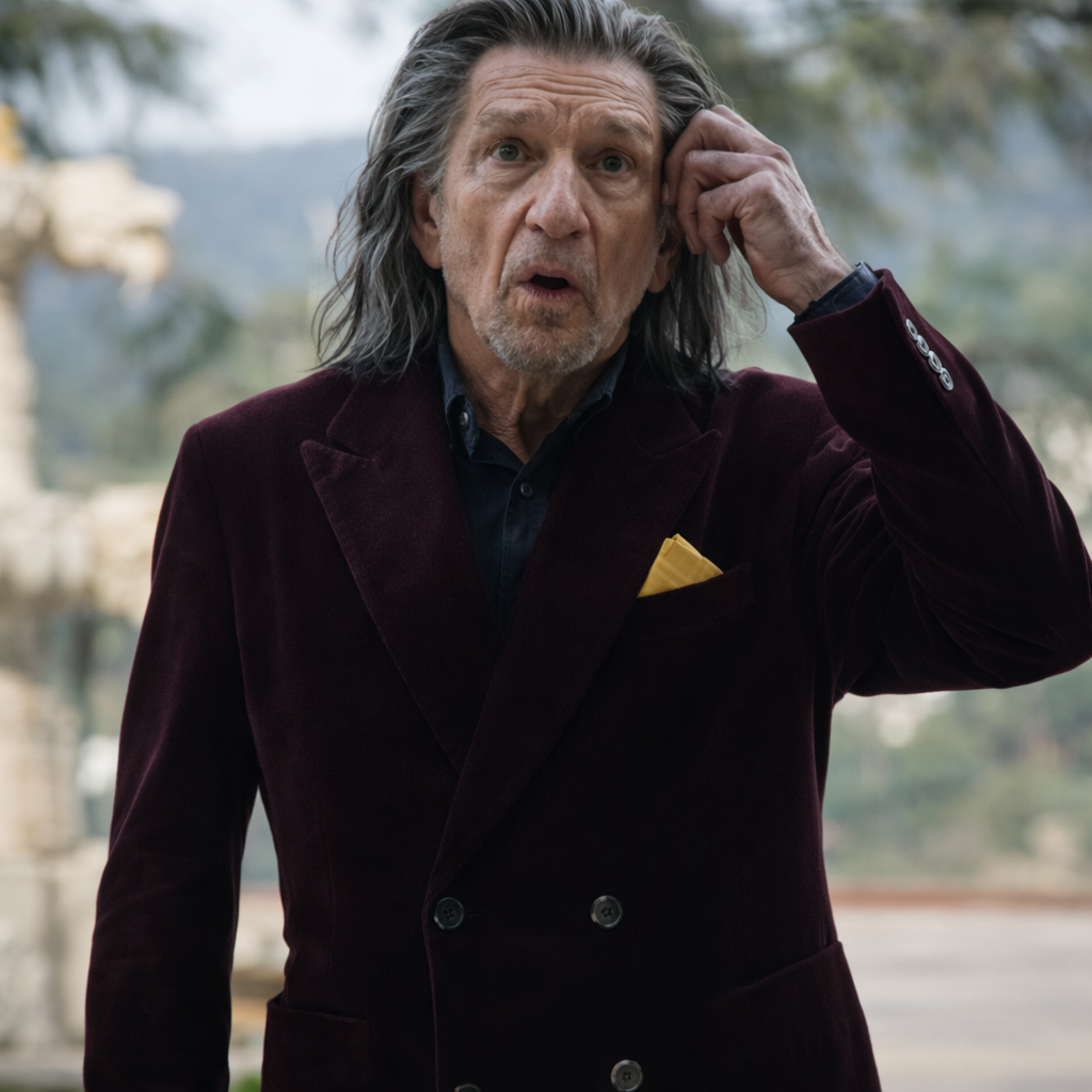 Trevor Slattery Wonder Man Maroon Blazer - Image 1